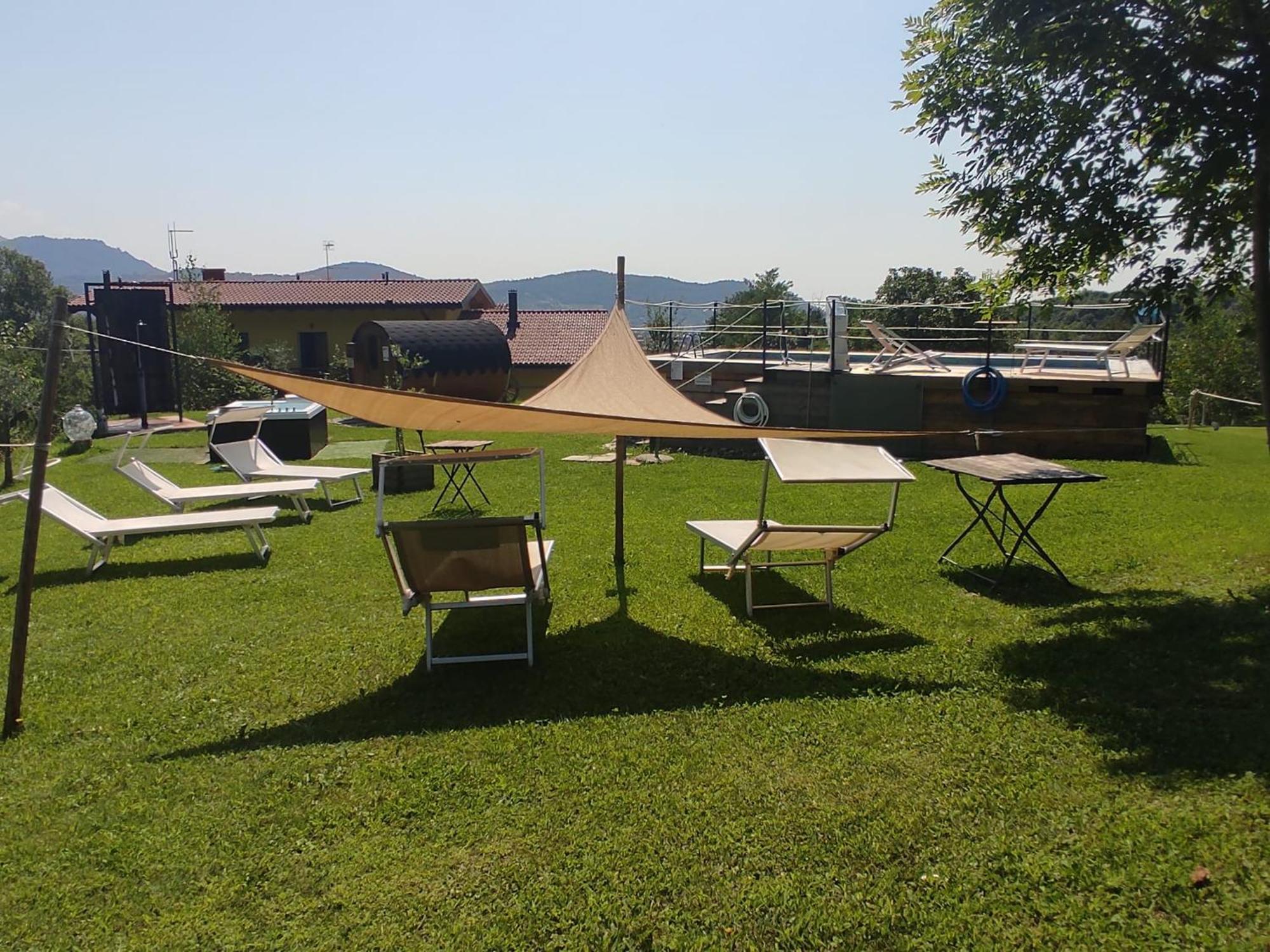 Agriturismo La Soglia Del Parco Ranica Экстерьер фото